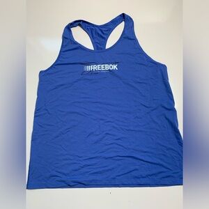 Reebok Athletic Tank‎ Top Women’s L Blue Freebok Series